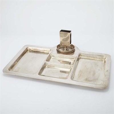 Lot 287 - Tiffany & Co. Sterling Silver Smoking Set...