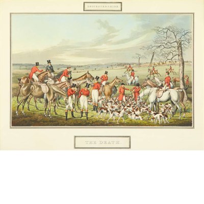 Lot 68 - Artist Unknown LEICESTERSHIERE: THE CRY; THE...