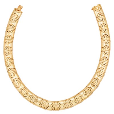Lot 431 - Gold Necklace, Bulgari