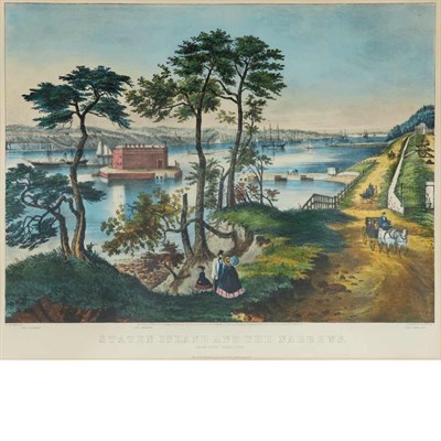 Lot 91 - Currier & Ives, publishers STATEN ISLAND AND...