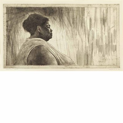 Lot 696 - Charles White MISSOURI--C Etching and drypoint,...