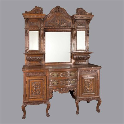 Lot 801 - Transitional Rococo/Neoclassical Style Carved...
