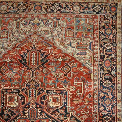 Lot 423 - Heriz Carpet Northwest Persia, circa 1925 The...