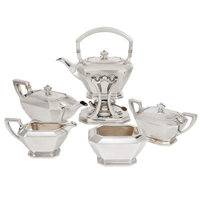 Lot 264 - Spaulding-Gorham, Inc. Art Deco Sterling...
