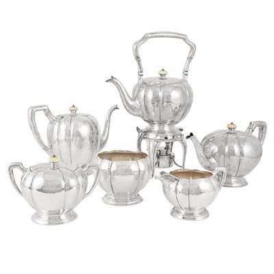 Lot 271 - Redlich & Co. Sterling Silver Tea and Coffee...