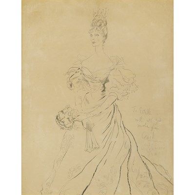 Lot 1 - Sir Cecil Beaton British, 1904-1980 Lady...