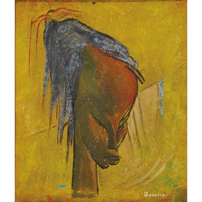 Lot 139 - Angel Botello Puerto Rican, 1913-1986 Head of...