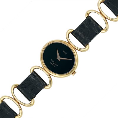 Lot 205 - Lady's Gold Wristwatch, Piaget, Van Cleef & Arpels