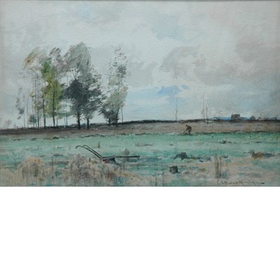 Lot 23 - John Francis Murphy American, 1853-1921 Sower...