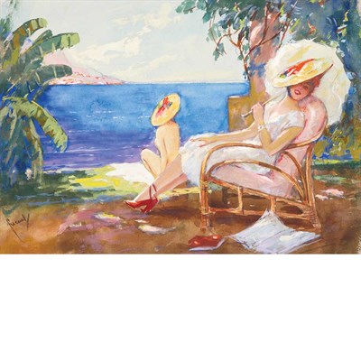 Lot 12 - Edward Alfred Cucuel German/American,...