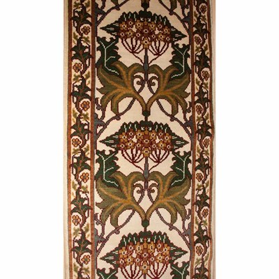 Lot 594 - Arts and Crafts Style Runner India,...