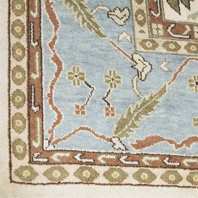Lot 604 - Oushak Style Carpet India, contemporary The...