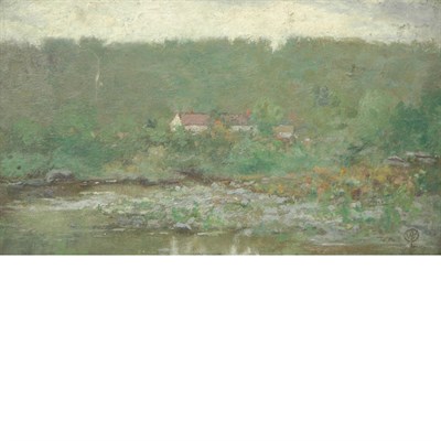 Lot 11 - American School Early 20th Century A Lonely...