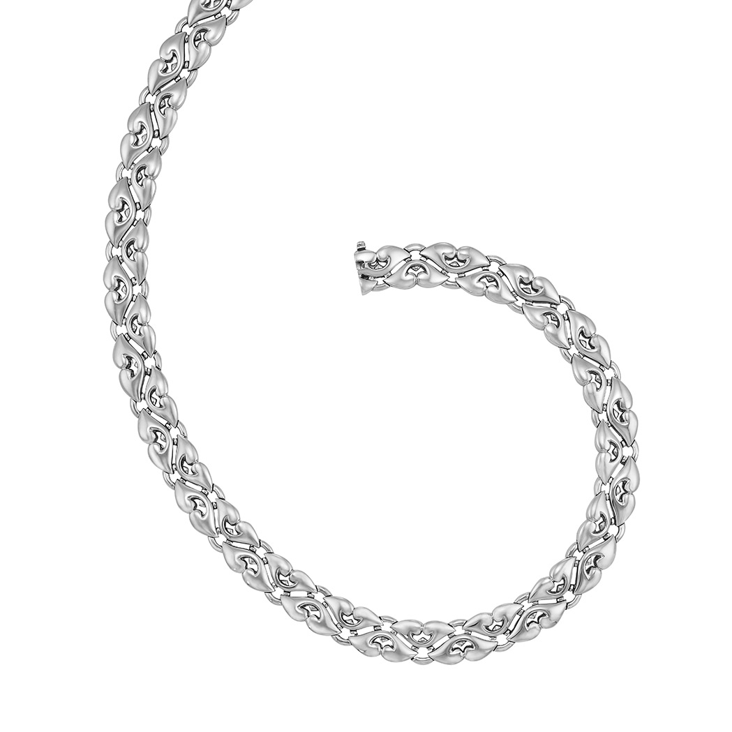 Lot 378 - Platinum Necklace, Bulgari