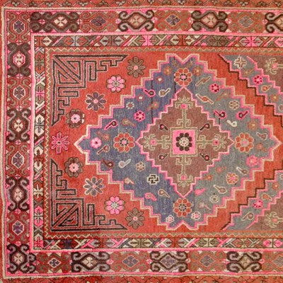 Lot 404 - Samarkand Rug East Turkestan, circa 1935 The...