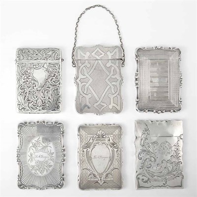 Lot 1339 - Group of Six American Sterling and Coin Silver...