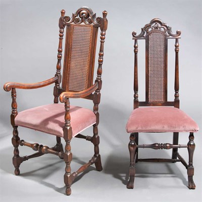 Lot 105 - Assembled Set of Eight Flemish Baroque Style...