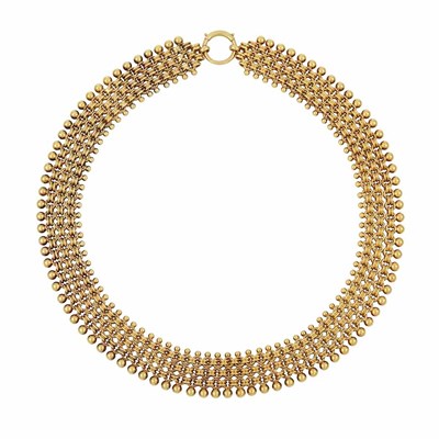 Lot 129 - Antique Gold Necklace
