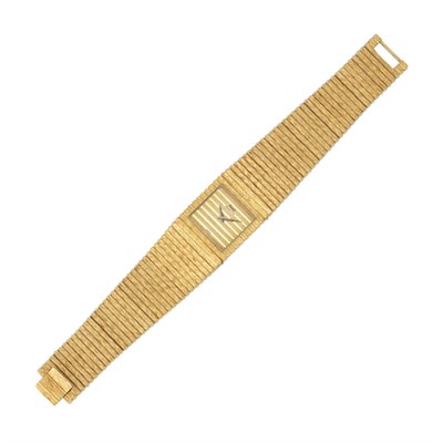 Lot 198 - Gentleman's Gold Wristwatch, Piaget, Van Cleef & Arpels