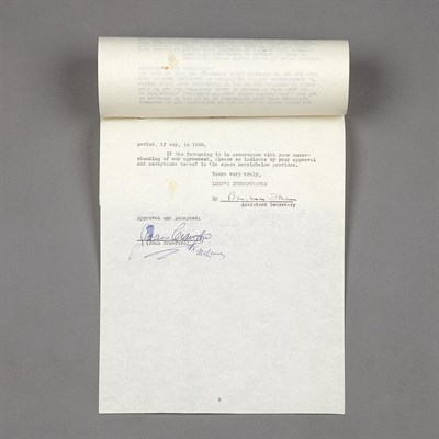 Lot 1121 - [CRAWFORD, JOAN] Loew's Incorporated...