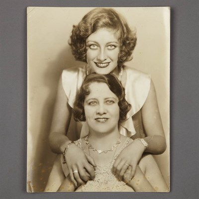 Lot 1141 - [CRAWFORD, JOAN] Vintage photograph of a young...