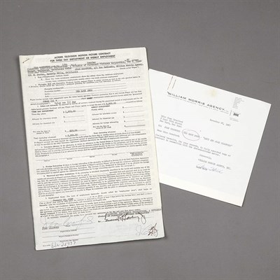 Lot 1133 - [CRAWFORD, JOAN] Paramount Television...