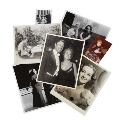 Lot 1122 - [CRAWFORD, JOAN] Archive of photographs...