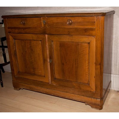 Lot 210 - French Provincial Walnut Side Cabinet Height...