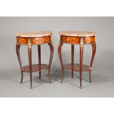 Lot 689 - Pair of Louis XVI Style Gilt-Metal Mounted...