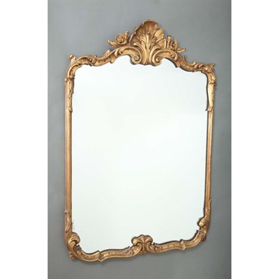 Lot 461 - Transitional Louis XV/XVI Style Gold Painted...