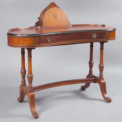 Lot 196 - American Art Deco Parcel Painted Banded...