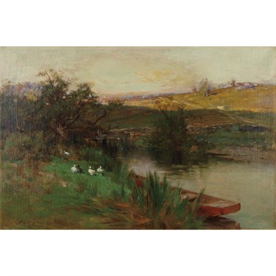 Lot 335 - George Henry Smillie American, 1840-1921 Late...