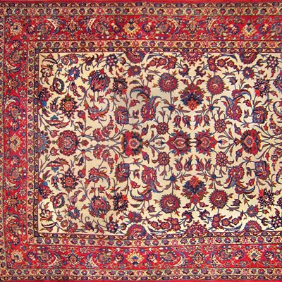Lot 451 - Isfahan Carpet Central Persia, mid 20th...