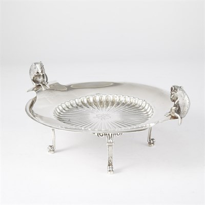 Lot 1334 - Gorham Sterling Silver Cheese Dish Circa 1872...