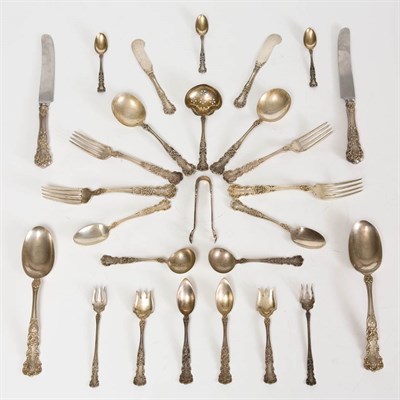 Lot 377 - Gorham Sterling Silver flatware Service in the...