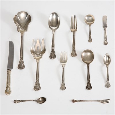 Lot 379 - Gorham Sterling Silver Flatware Service In the...
