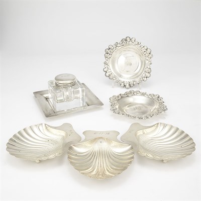 Lot 1327 - Group of Seven Tiffany & Co. Sterling Silver...