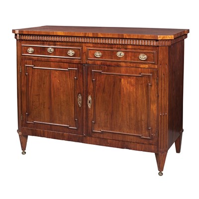 Lot 261 - Dutch Neoclassical Mahogany Bar Cabinet 19th...
