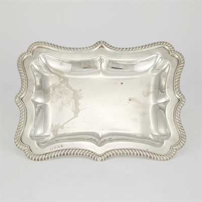 Lot 1552 - Elkington & Co. Sterling Silver Tray Length 11...