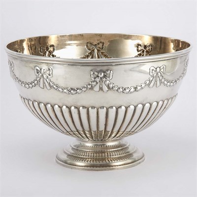 Lot 1582 - English Silver Center Bowl Diameter 9 5/8...
