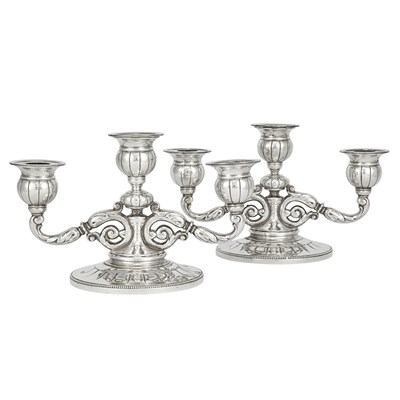 Lot 1540 - Pair of Tiffany & Co. Sterling Silver...