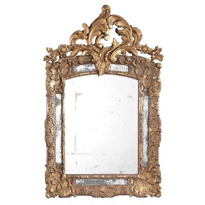 Lot 204 - Early Louis XV Gilt-Wood Mirror 18th/19th...