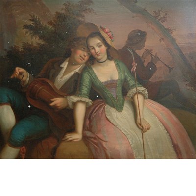 Lot 37 - European School 19th Century The Serenade and...