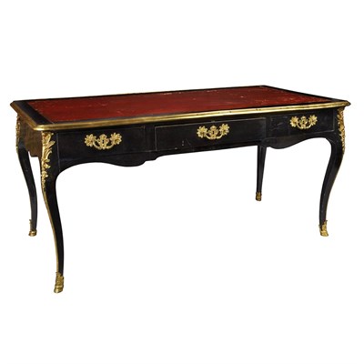 Lot 312 - Louis XV Gilt-Bronze Mounted and Brass Bound...