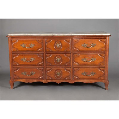Lot 684 - Louis XVI Style Gilt-Metal Mounted Walnut...