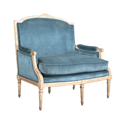 Lot 468 - Louis XVI Painted Marquise The arched...