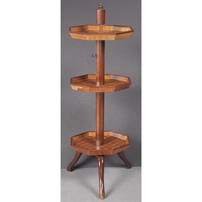 Lot 436 - Louis XVI Style Mahogany and Parquetry...