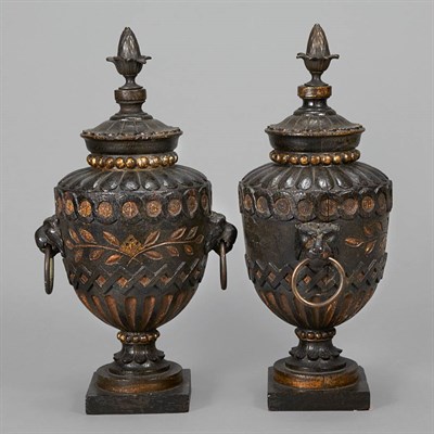 Lot 238 - Pair of Continental Neoclassical Style Parcel...