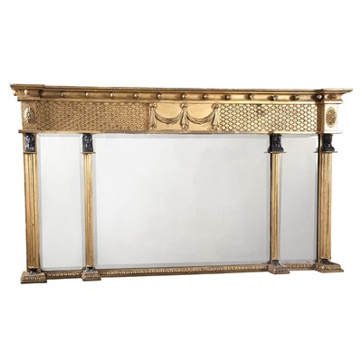 Lot 373 - Regency Part Ebonized and Parcel Gilt...