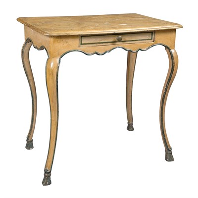 Lot 198 - Italian Rococo Painted Side Table Mid 18th...